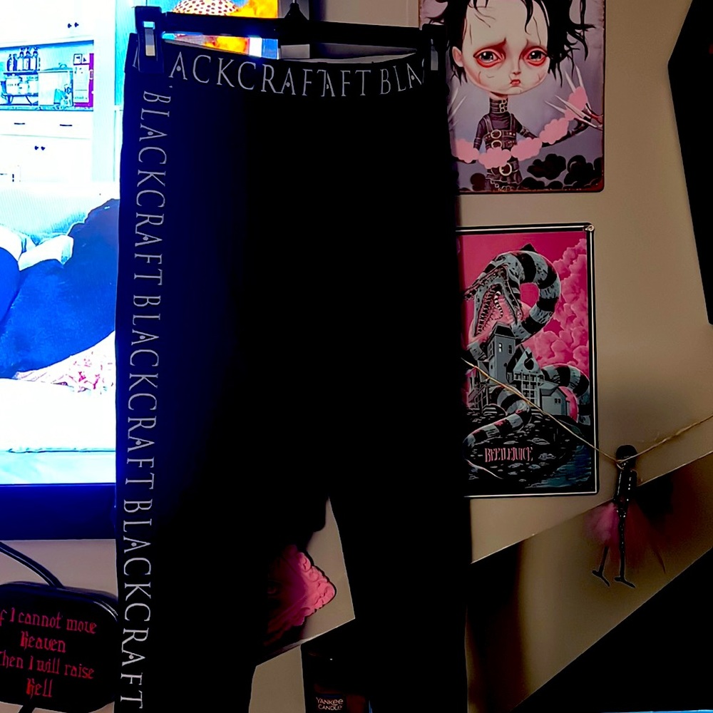 Blackcraft size small black leggings